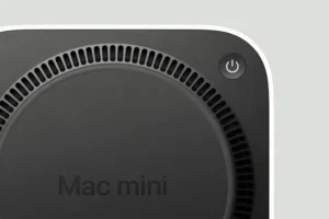 Power button on the M4 Mac mini